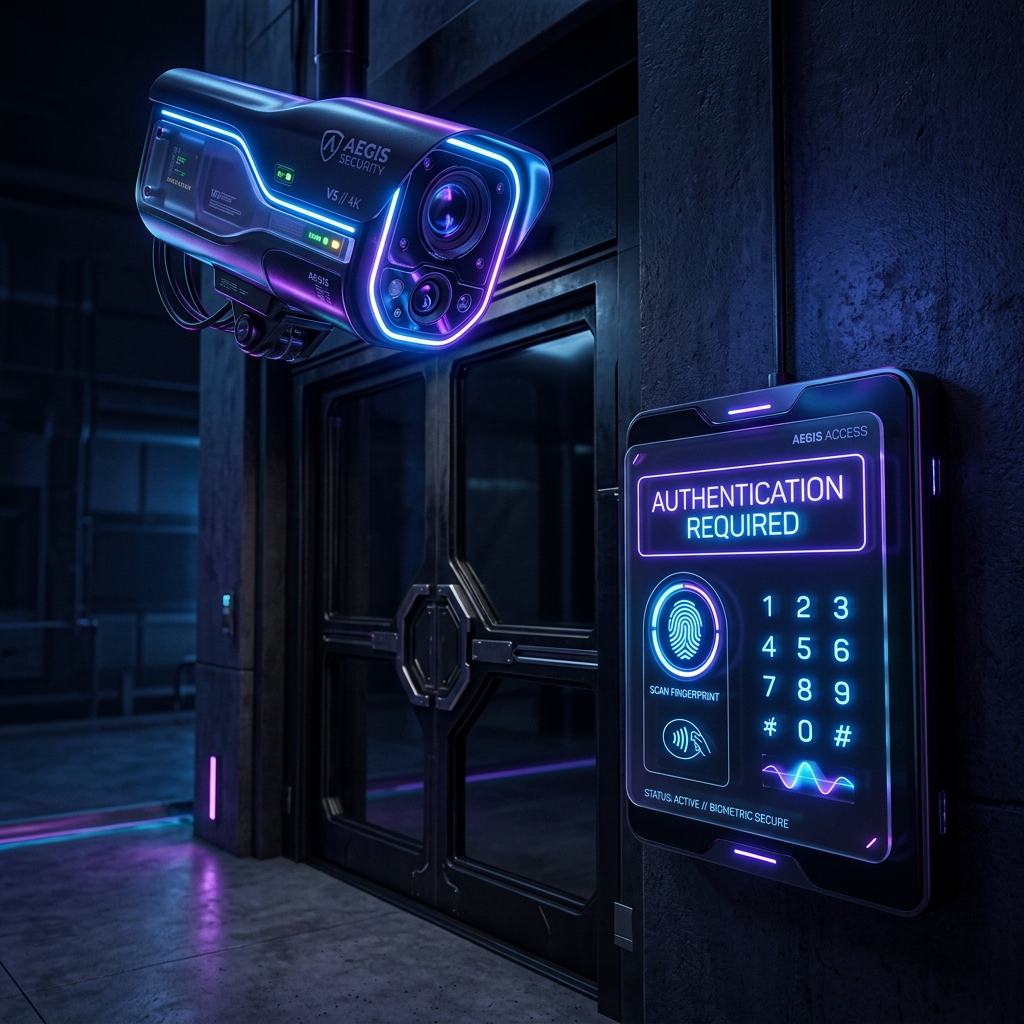 Security Cameras & Door Access service